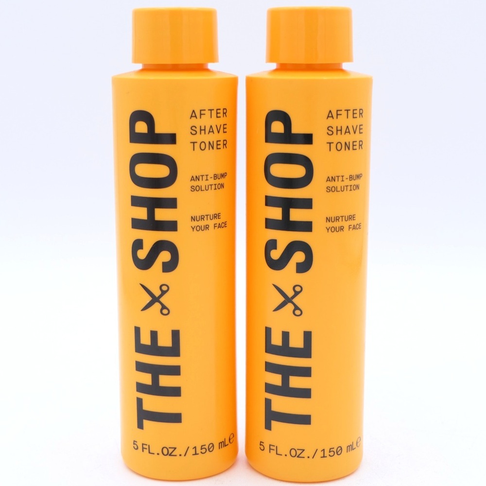 The Shop Aftershave Toner For Men Anti-Bump Solution 2 Pack 5 oz ea Nourish Face